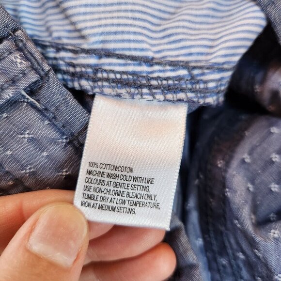 BUNDLE (2) Chino Shorts Blue Patterned Black Brown 1826 Denim & Flower Men's 30 - Picture 12 of 12